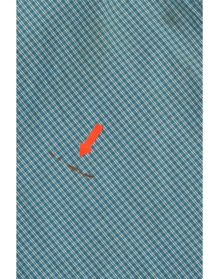 Ariat Kortærmet Herreskjorte Stor Blå Gingham