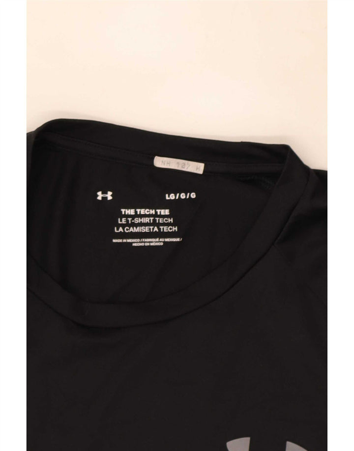 Under Armour Herre T-Shirt Top Stor Sort