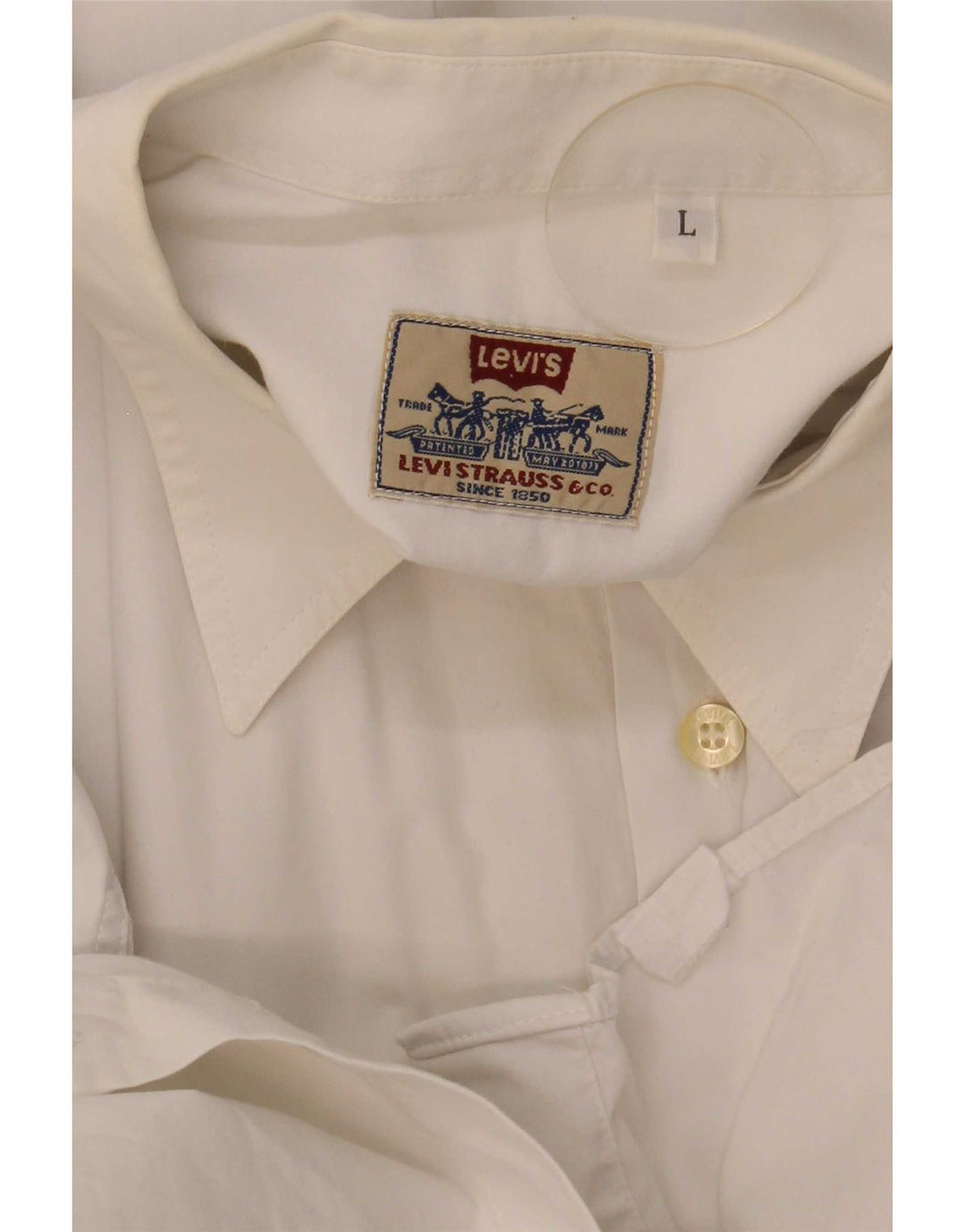 Levi's herreskjorte stor hvid