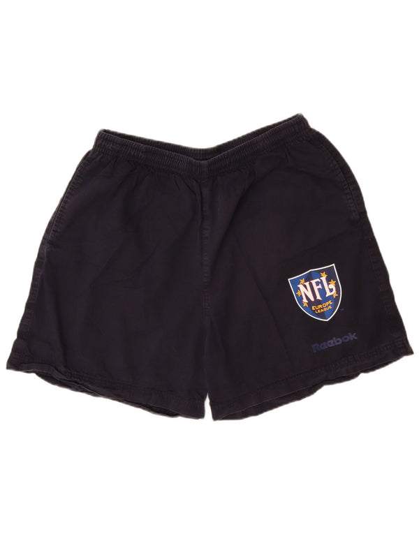 Reebok Herre NFL Chino Shorts XL Marineblå Bomuld