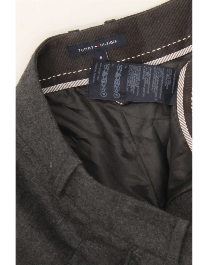 Tommy Hilfiger Lige Chinobukser til kvinder US 8 Medium W32 L33 Grå