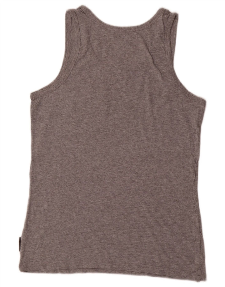 French Connection Herrevest Top Medium Grey Colourblock Bomuld
