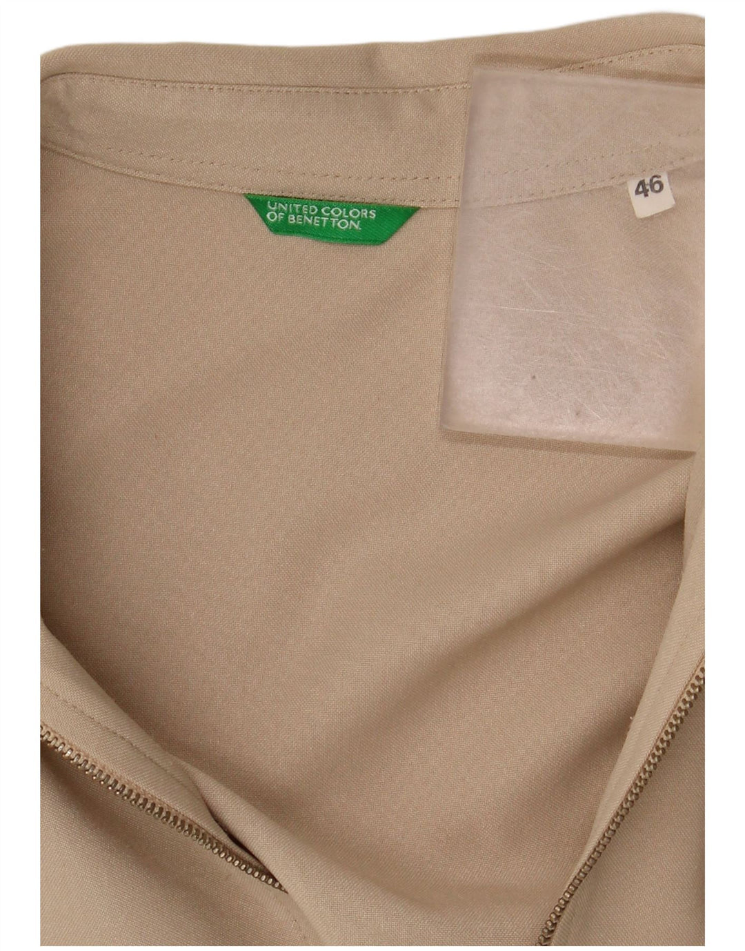 BENETTON Dameskjorte IT 46 Stor Beige