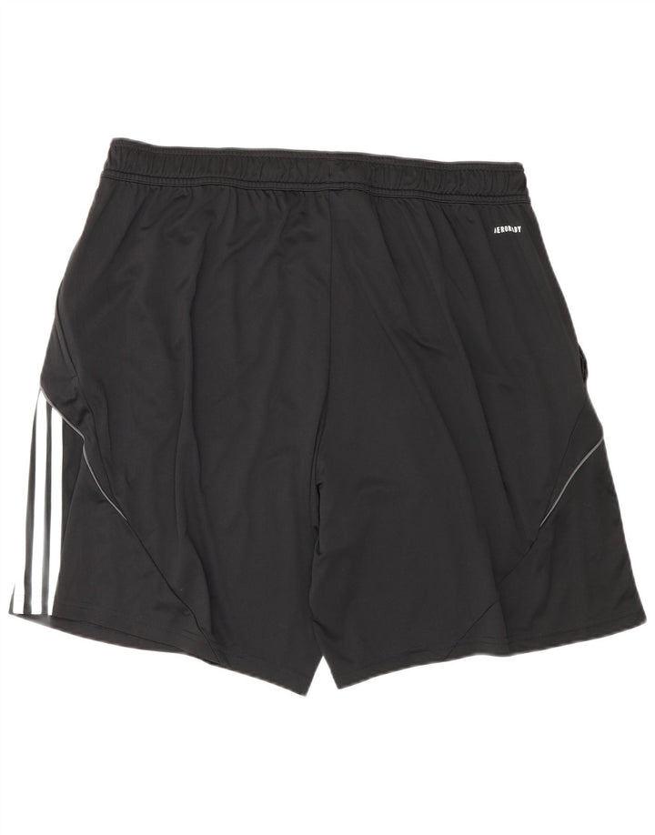 Adidas Herre Regular Fit Sportshorts 2XL Sort Polyester
