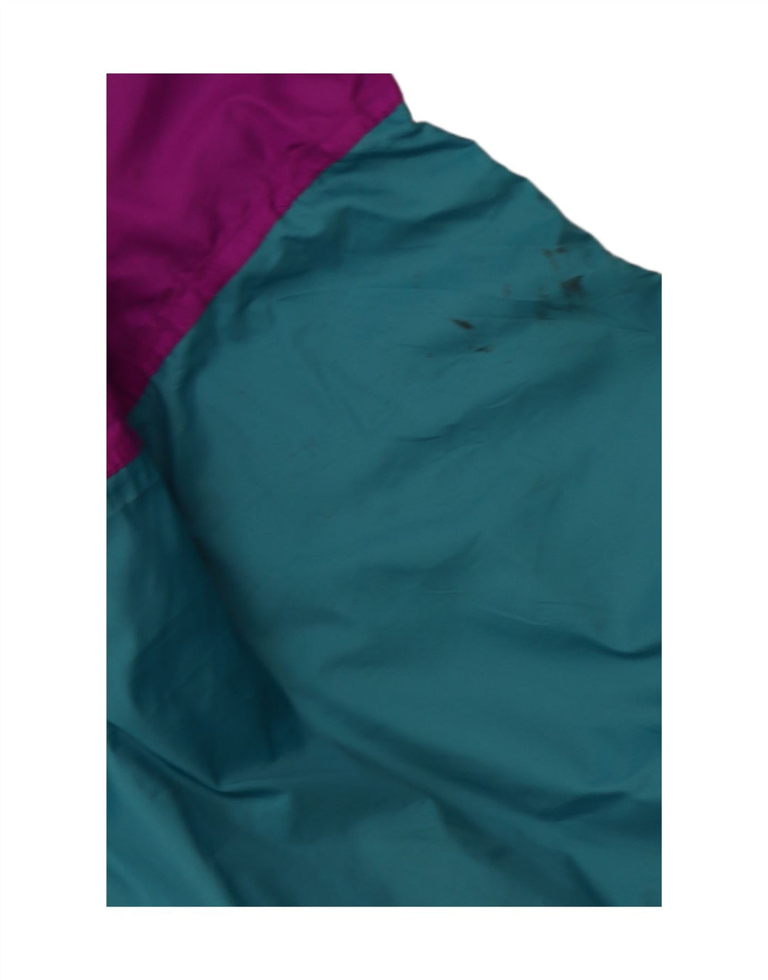 J JEANTEX Regnjakke med hætte til kvinder UK 44/46 2XL Lilla Colourblock