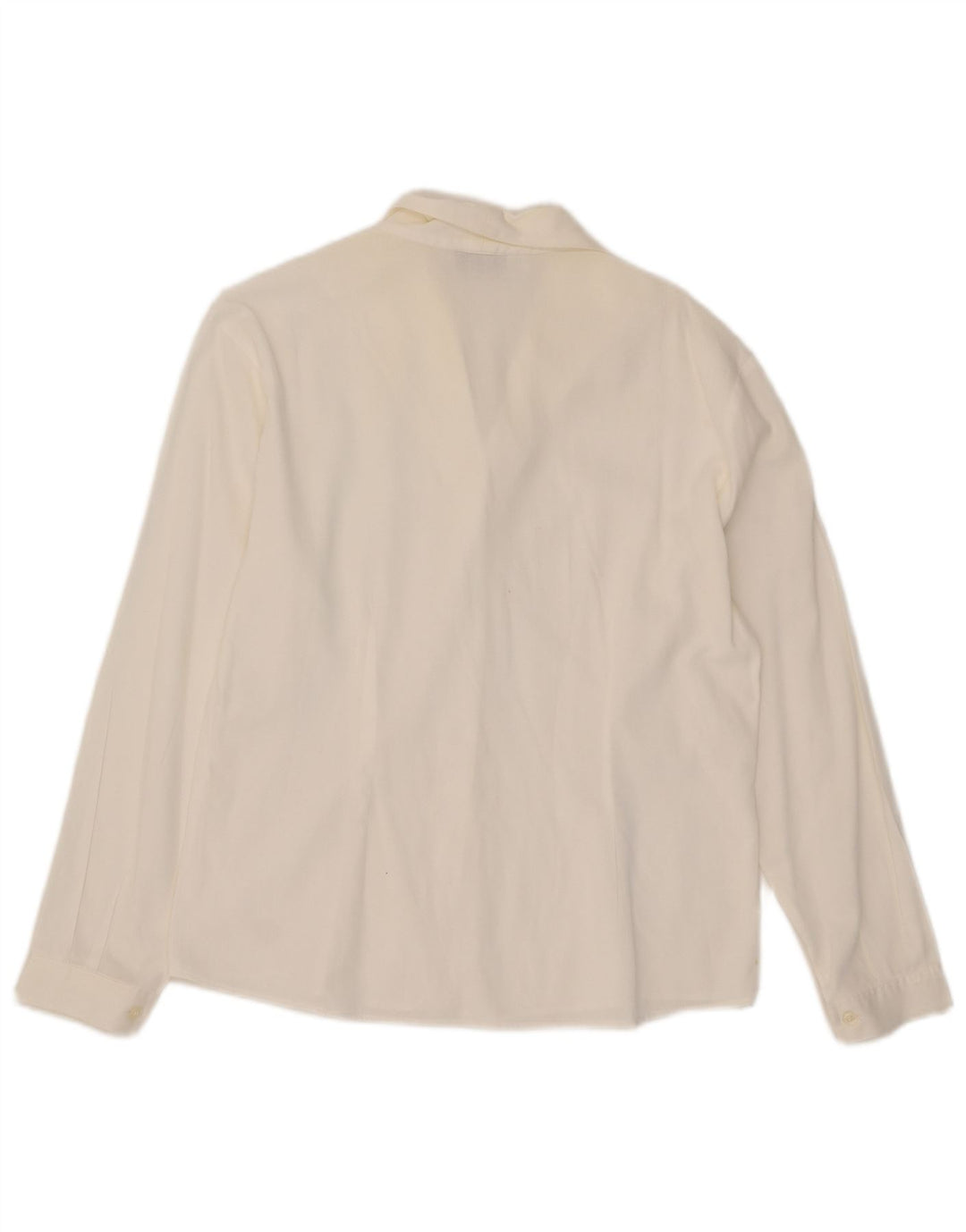 Vintage dameskjorte UK 16 Large White