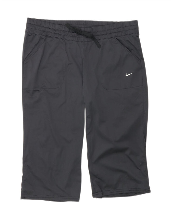 NIKE Womens Capri Tracksuit Trousers UK 16 Large  Blue Polyester Vintage Nike and Second-Hand Nike from Messina Hembry 