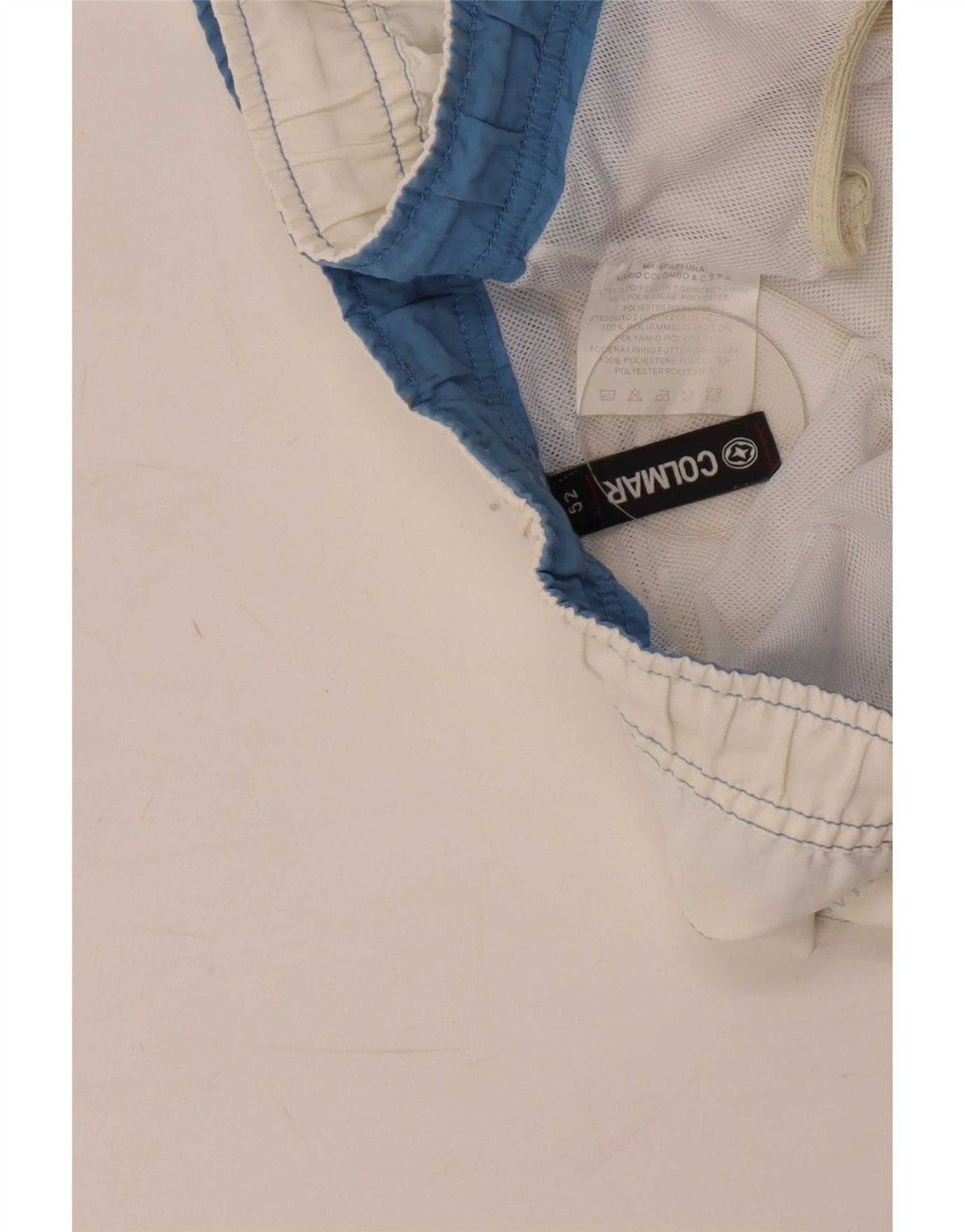 Colmar Herre grafiske badeshorts IT 52 Large White Polyester