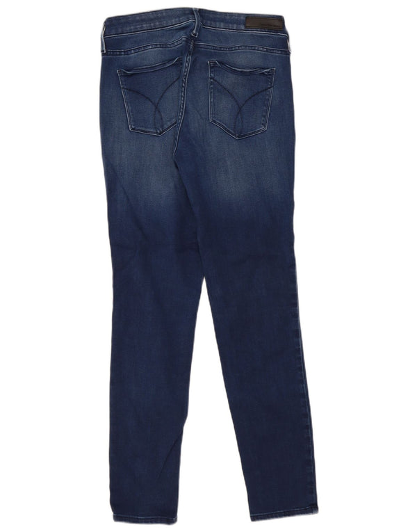 Calvin Klein Dame Legging Skinny Jeans W30 L30 Blå Bomuld