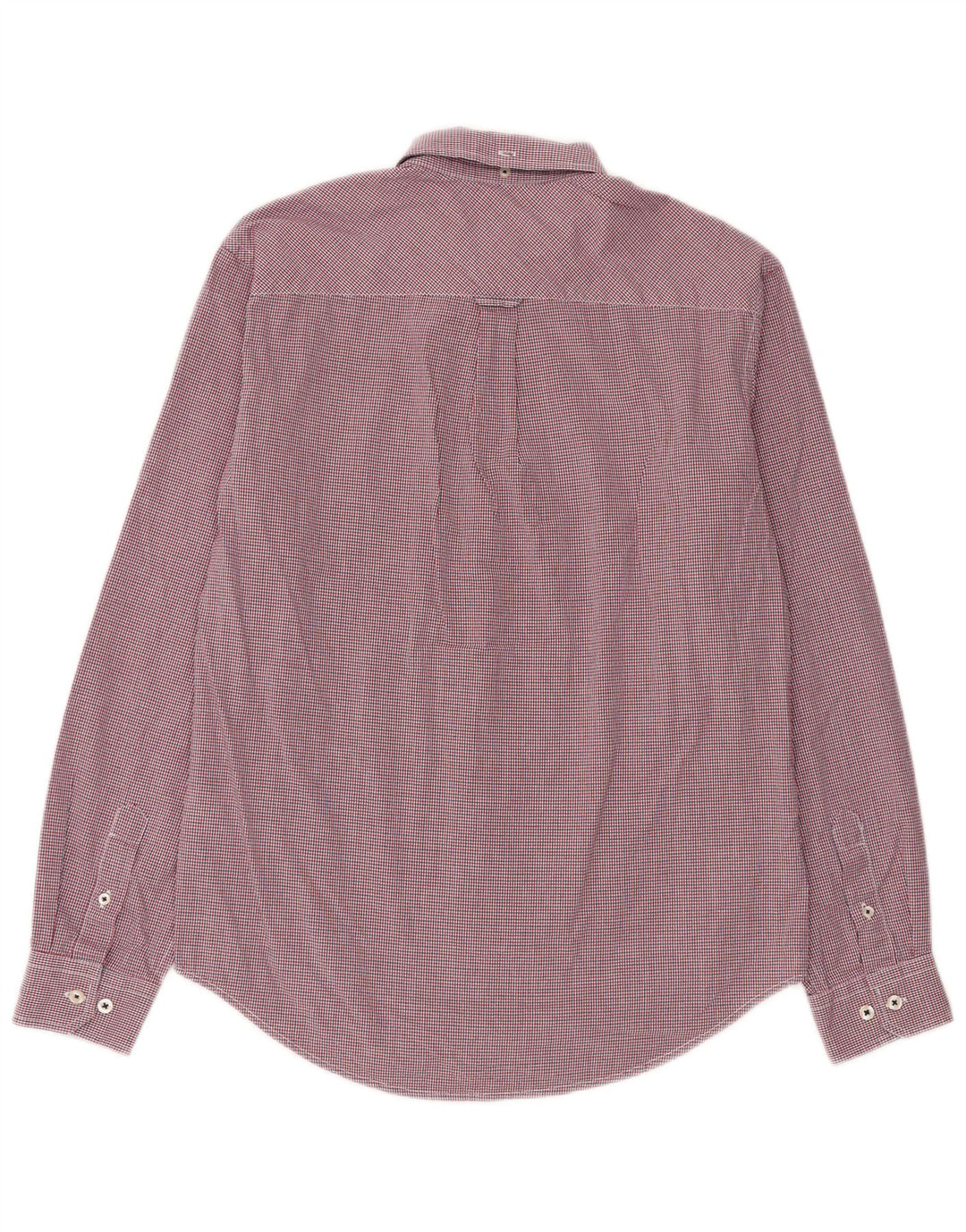 Ben Sherman herreskjorte medium rød ternet bomuld