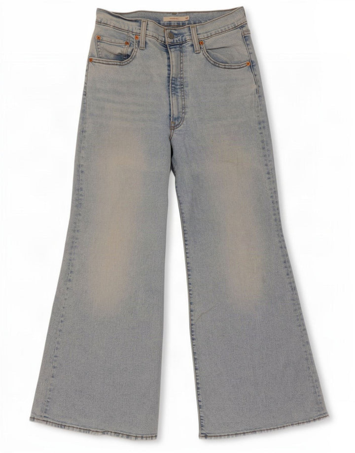 Levi's Dame Ribcage Bell High Rise Flared Jeans W30 L30 Blå