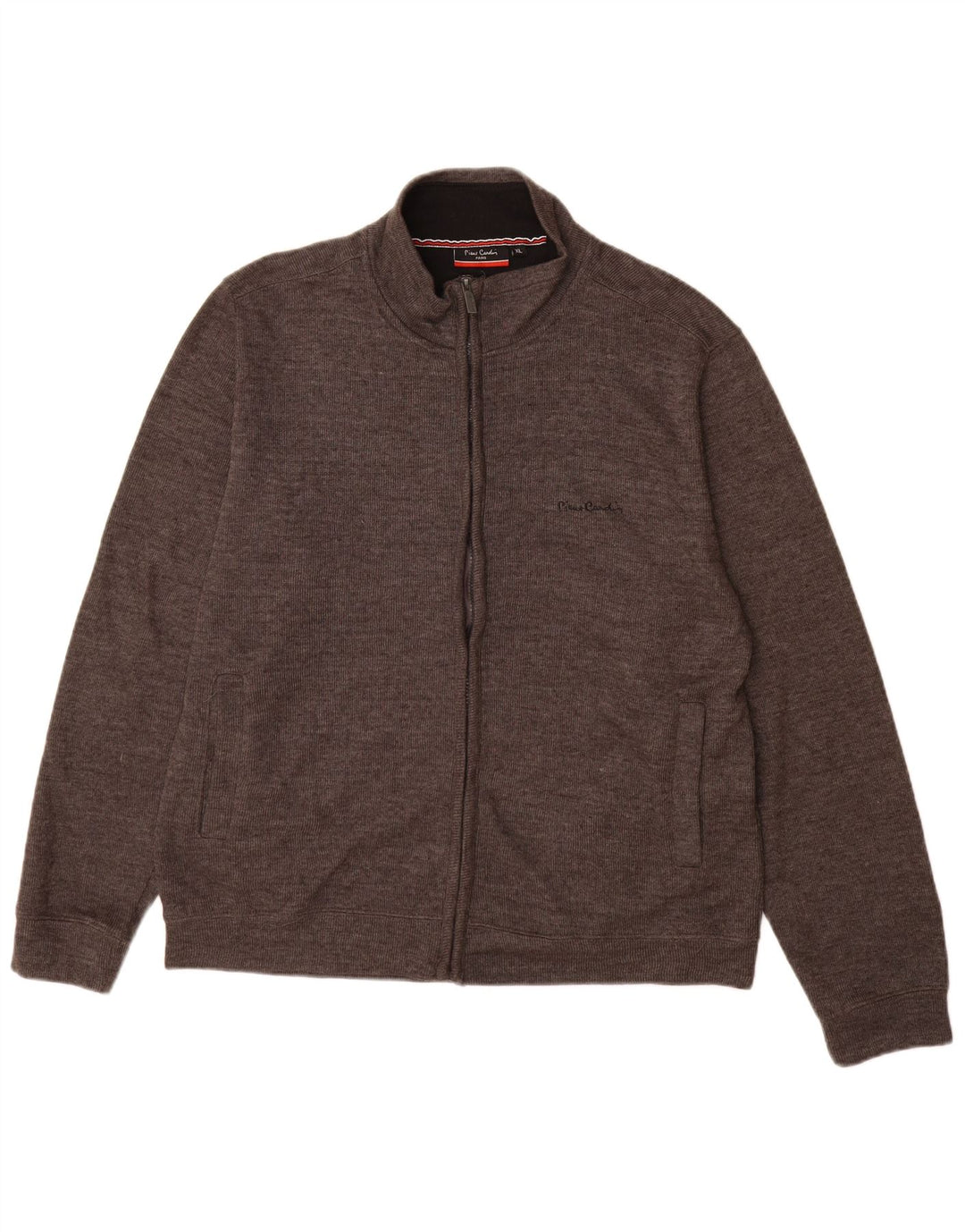 Pierre Cardin Herre Cardigan Sweater XL Grå Bomuld