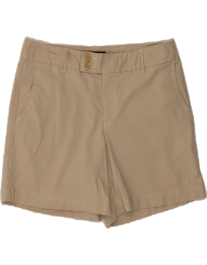 EDDIE BAUER Womens Mercer Fit Chino Shorts US 8 Medium W30 Grey Cotton Vintage Eddie Bauer and Second-Hand Eddie Bauer from Messina Hembry 