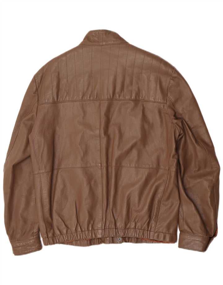 Vintage herre læderjakke UK 40 Large Brown