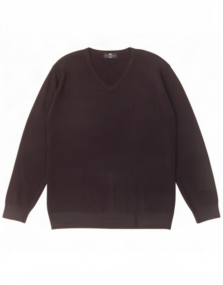 Marks & Spencer Herre Blue Harbor V-hals sweater Medium Navy