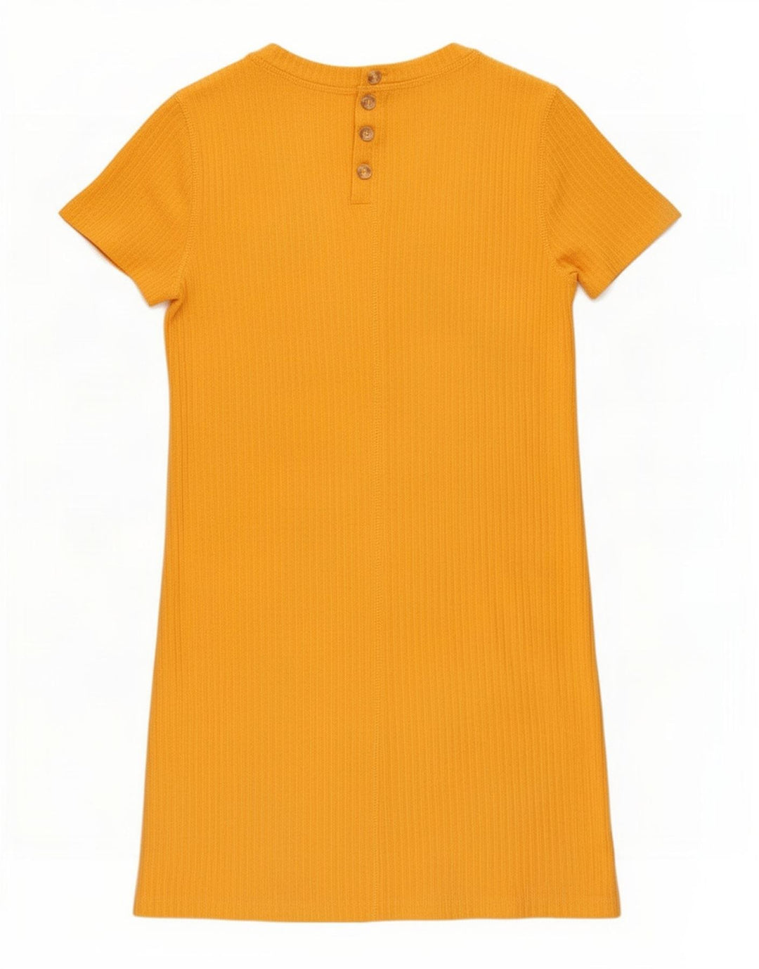 Abercrombie & Fitch Petite Basic Kjole til kvinder UK 6 XS Gul Polyester