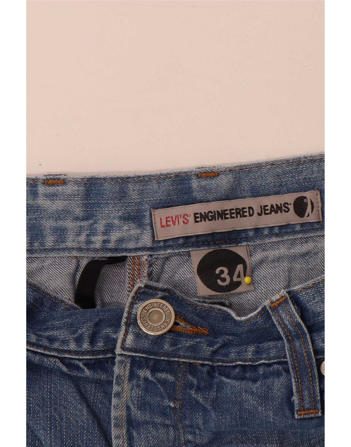 Levi's Denim Shorts til mænd W34 Large Blue Cotton
