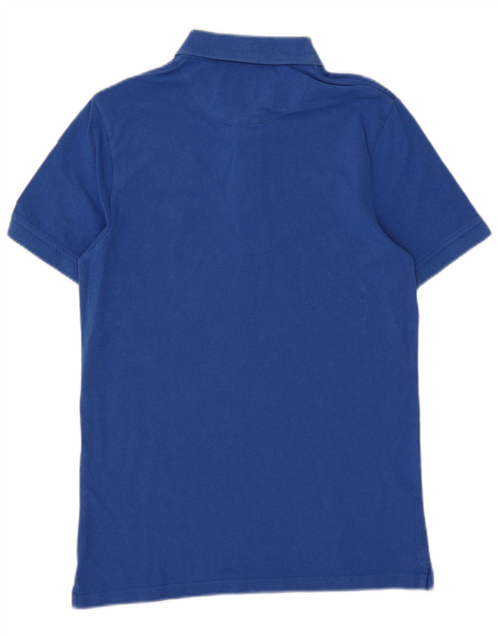Lyle & Scott herre poloskjorte lille blå bomuld