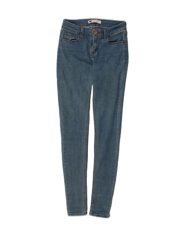 LEVI'S Womens Legging Skinny Jeans W26 L32 Blue Cotton Vintage Levi's and Second-Hand Levi's from Messina Hembry 
