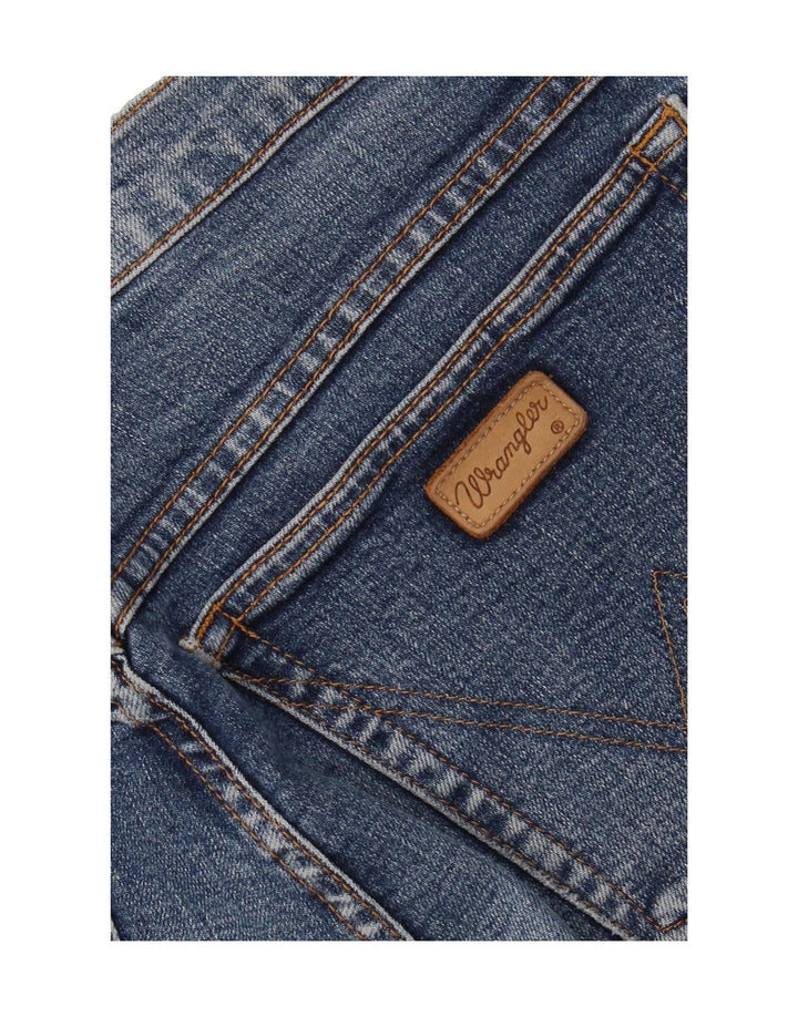 WRANGLER Mens Straight Jeans W32 L29 Blue Vintage Wrangler and Second-Hand Wrangler from Messina Hembry 