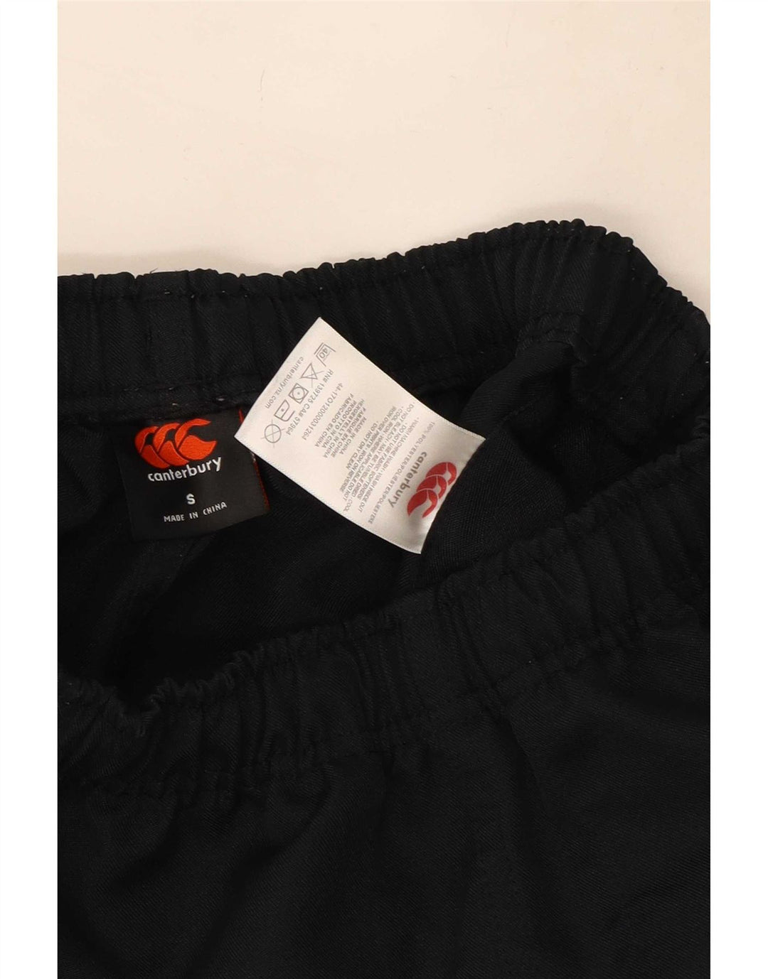 Canterbury Sportsshorts til mænd Små sorte polyester