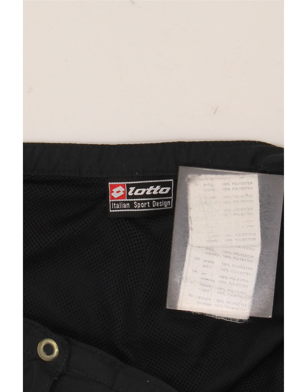 LOTTO Træningsdragtsbukser til kvinder UK 8 Small Black Polyester