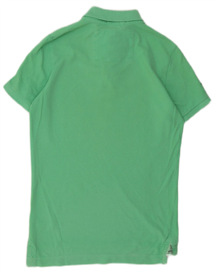 Superdry Rugby Polo Shirt til mænd Medium Grøn Bomuld