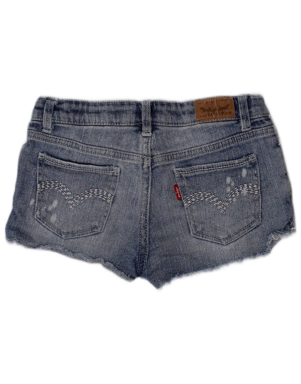 LEVI'S Denimshorts til piger 7-8 år W24 Blue Ramie