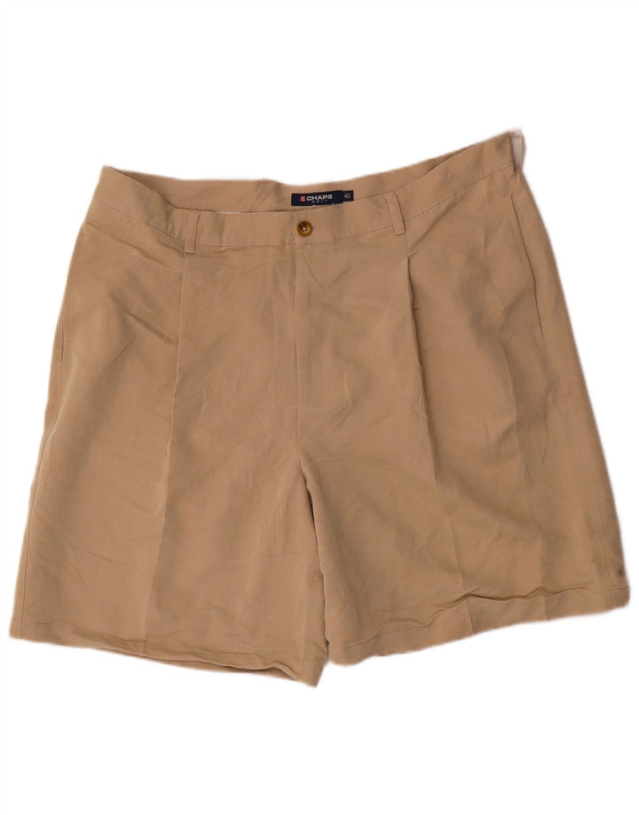 Chaps Herre Chino Shorts W40 XL Beige Rayon