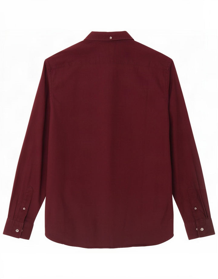 French Connection Herreskjorte Medium Bourgogne bomuld
