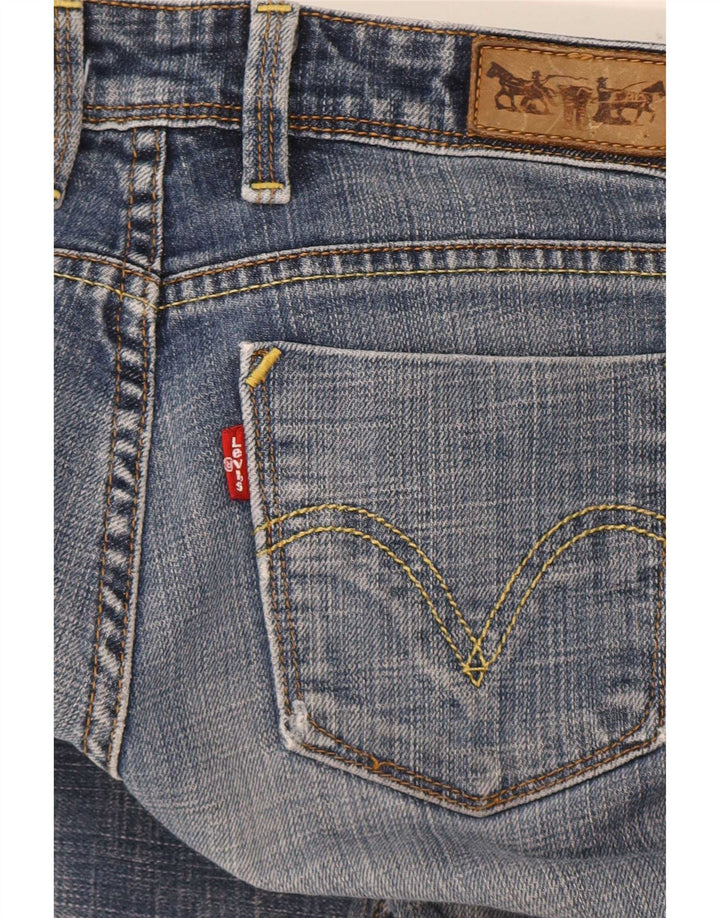 Levi's Dame 627 Straight Jeans W28 L28 Blå Bomuld