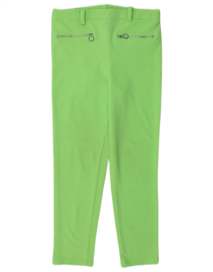 VINTAGE Womens Leggings Medium  Green