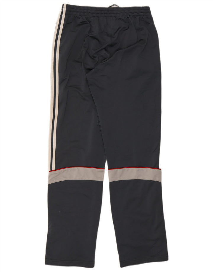 ADIDAS Mens Tracksuit Trousers UK 38/40 Medium  Grey Colourblock Polyester