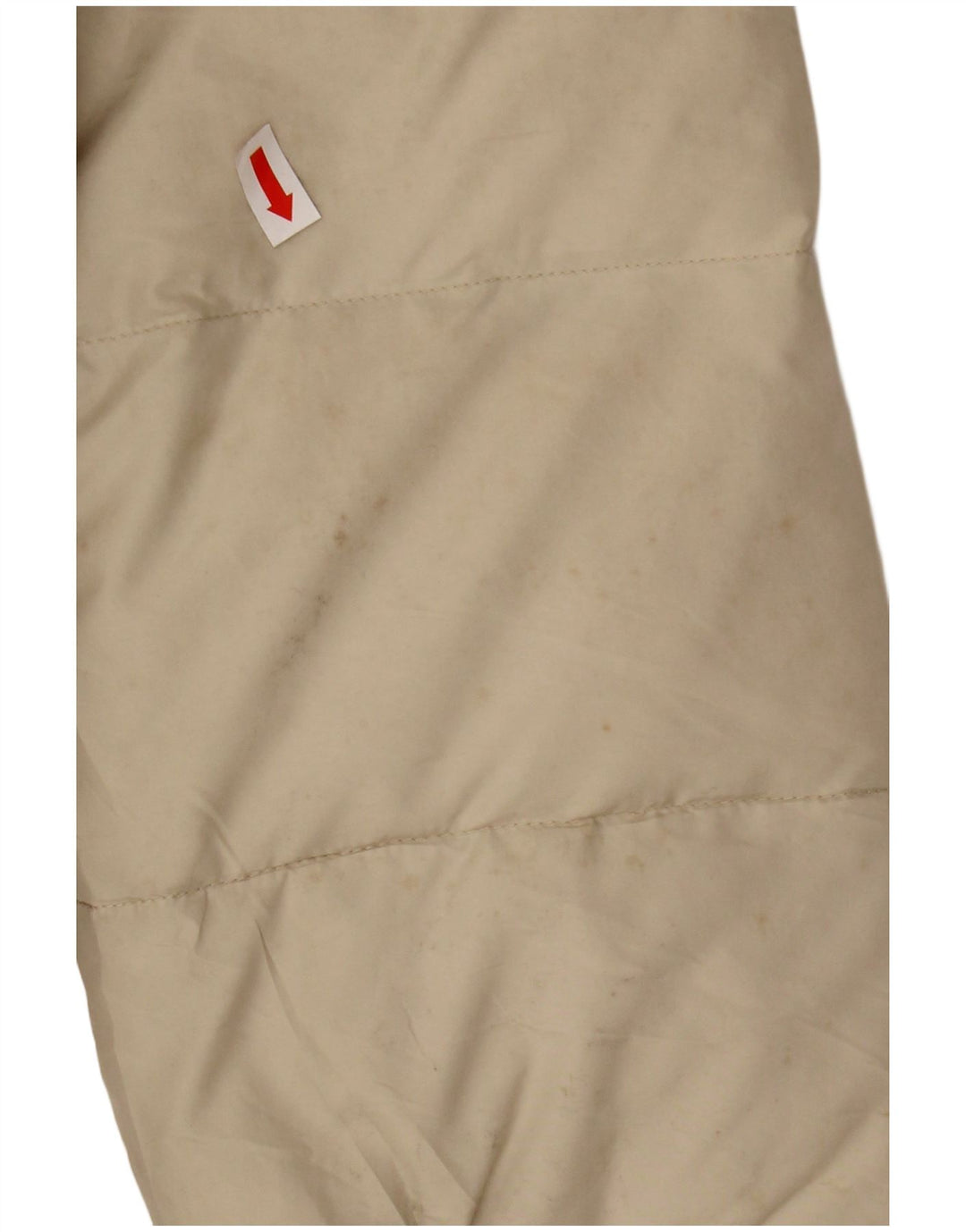 SERGIO TACCHINI Polstret hættejakke til kvinder IT 42 Medium Beige Polyester