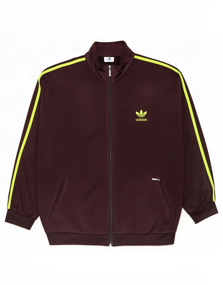 Adidas Træningsdragt til mænd Topjakke UK 46/48 XL Sort Polyester