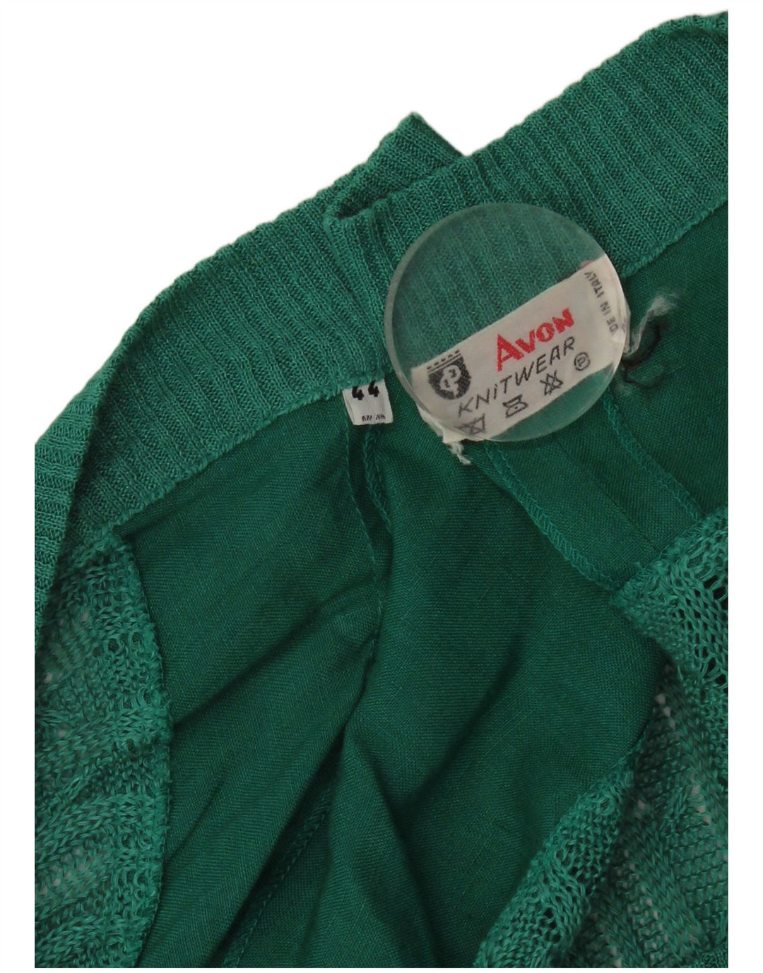 Vintage herre cardigan sweater IT 44 XL Grøn