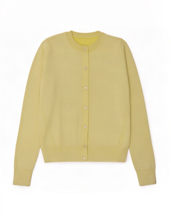 Gap Dame Cardigan Sweater UK 6 XS Gul