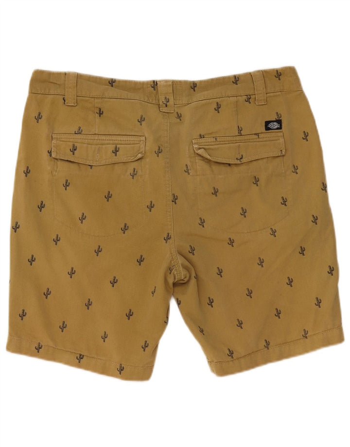 DICKIES Chino-shorts til mænd W34 Stor beige plettet bomuld