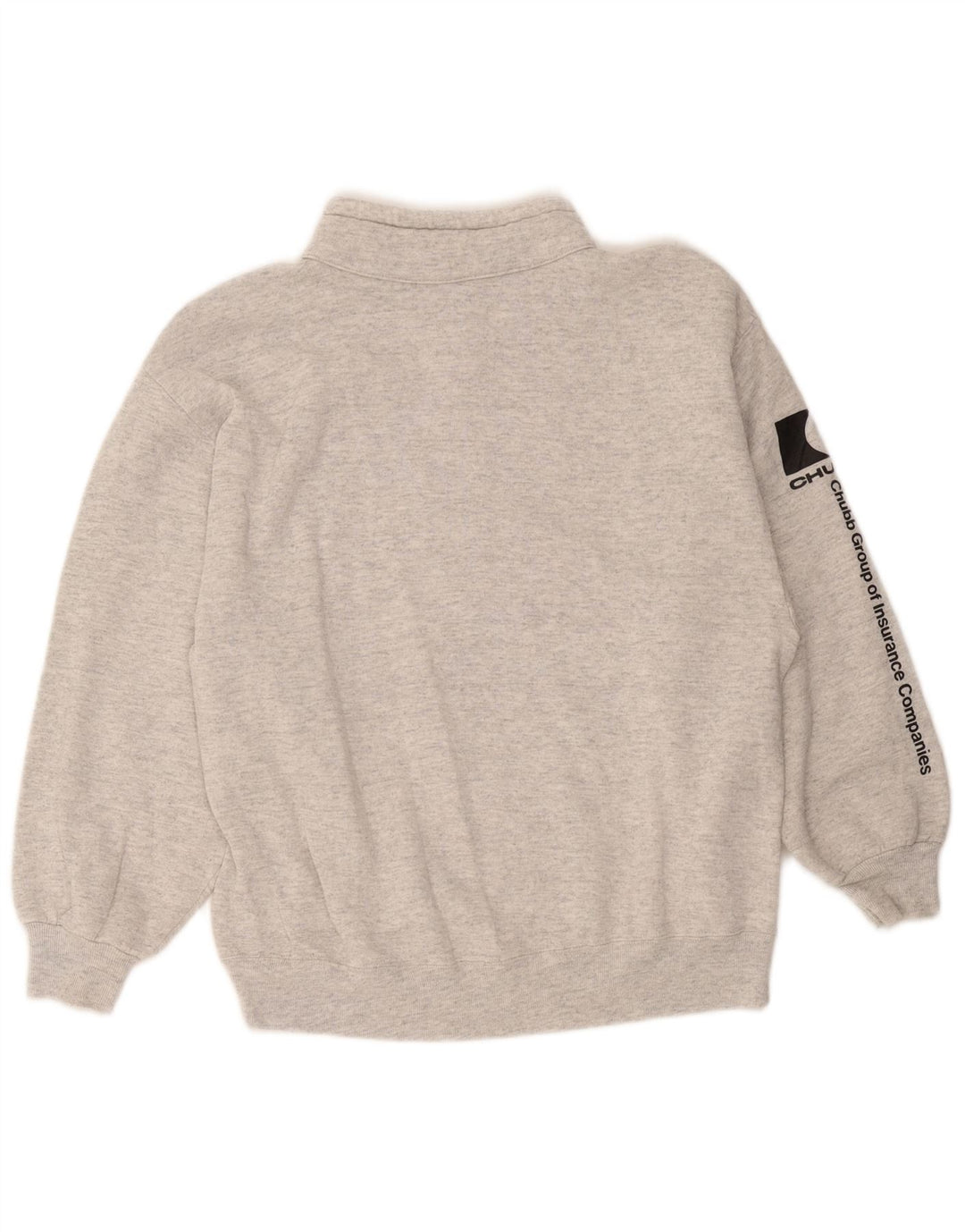 Jerzees Sweatshirt med lynlås til damer EU 46 XL Grå Flecked