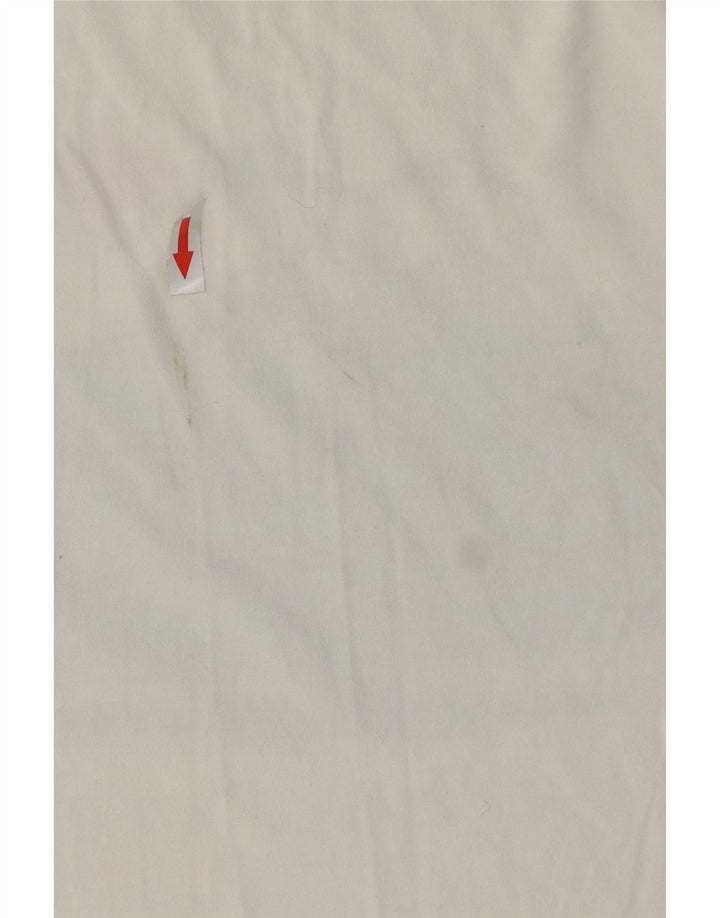 Saltrock Herre grafisk T-shirt Top Lille hvid bomuld