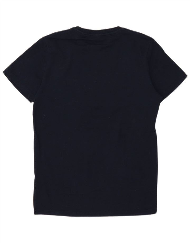 Superdry Grafisk T-shirt top til mænd Stor marineblå bomuld