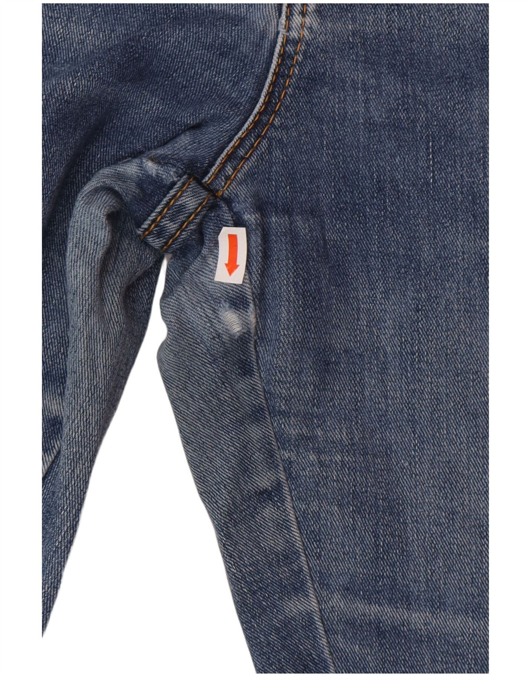 WRANGLER Herre Texas Stretch Straight Jeans W32 L30 Blå Bomuld