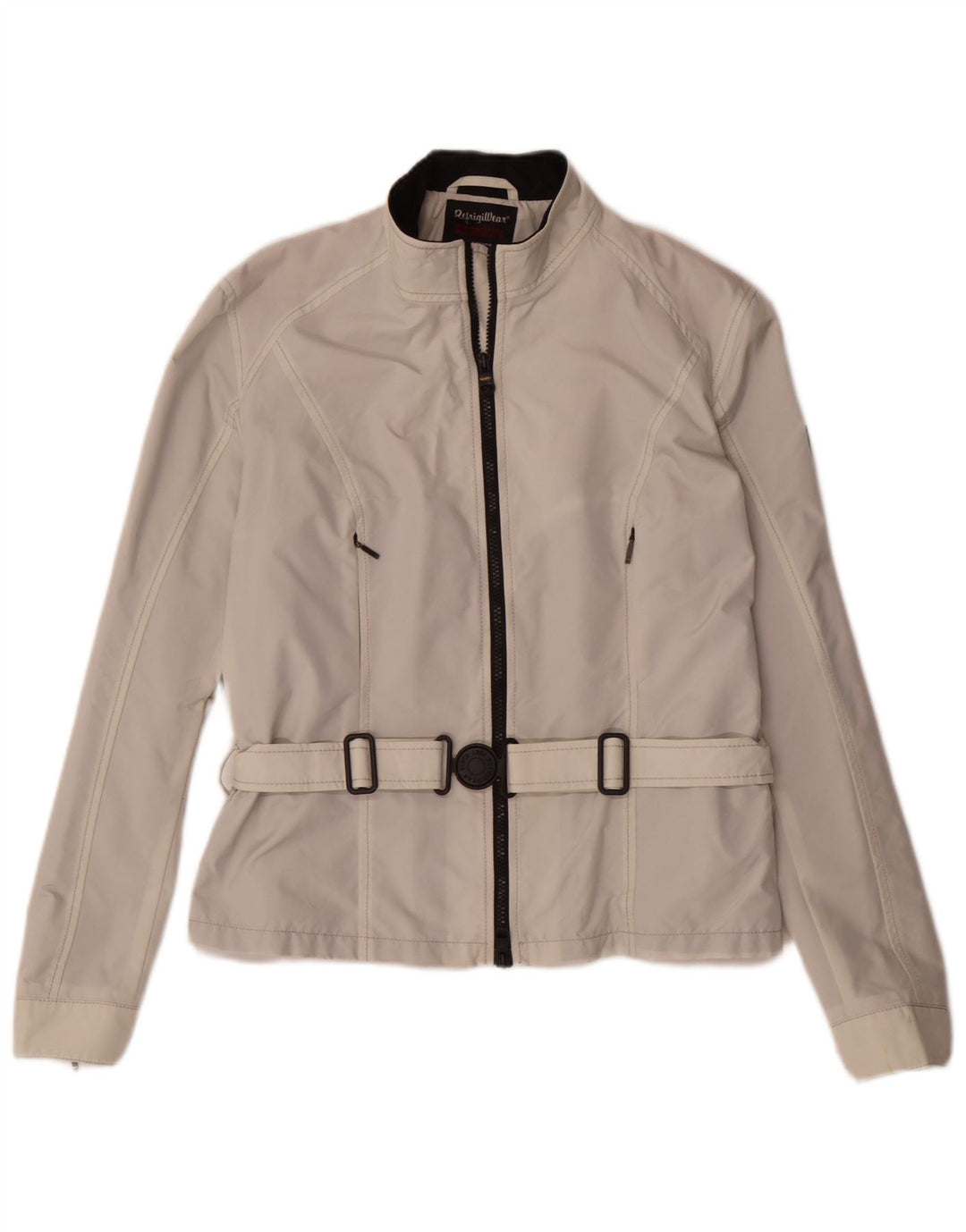 Refrigiwear Dame Regnjakke IT 46 Stor Hvid Nylon
