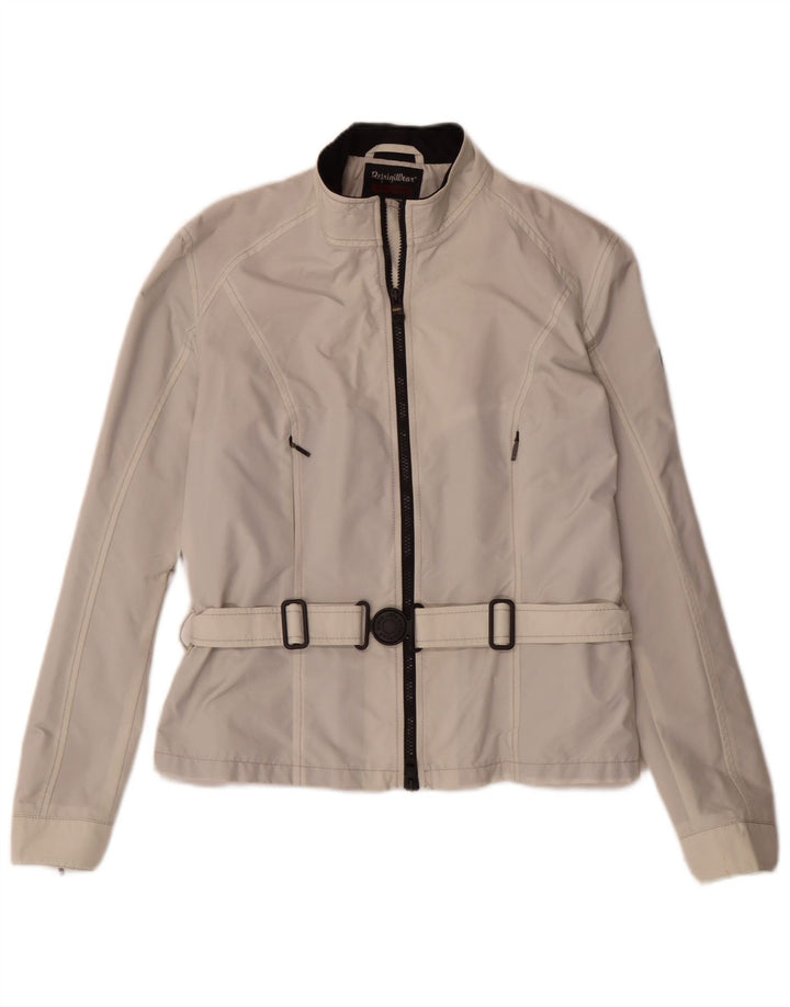 Refrigiwear Dame Regnjakke IT 46 Stor Hvid Nylon