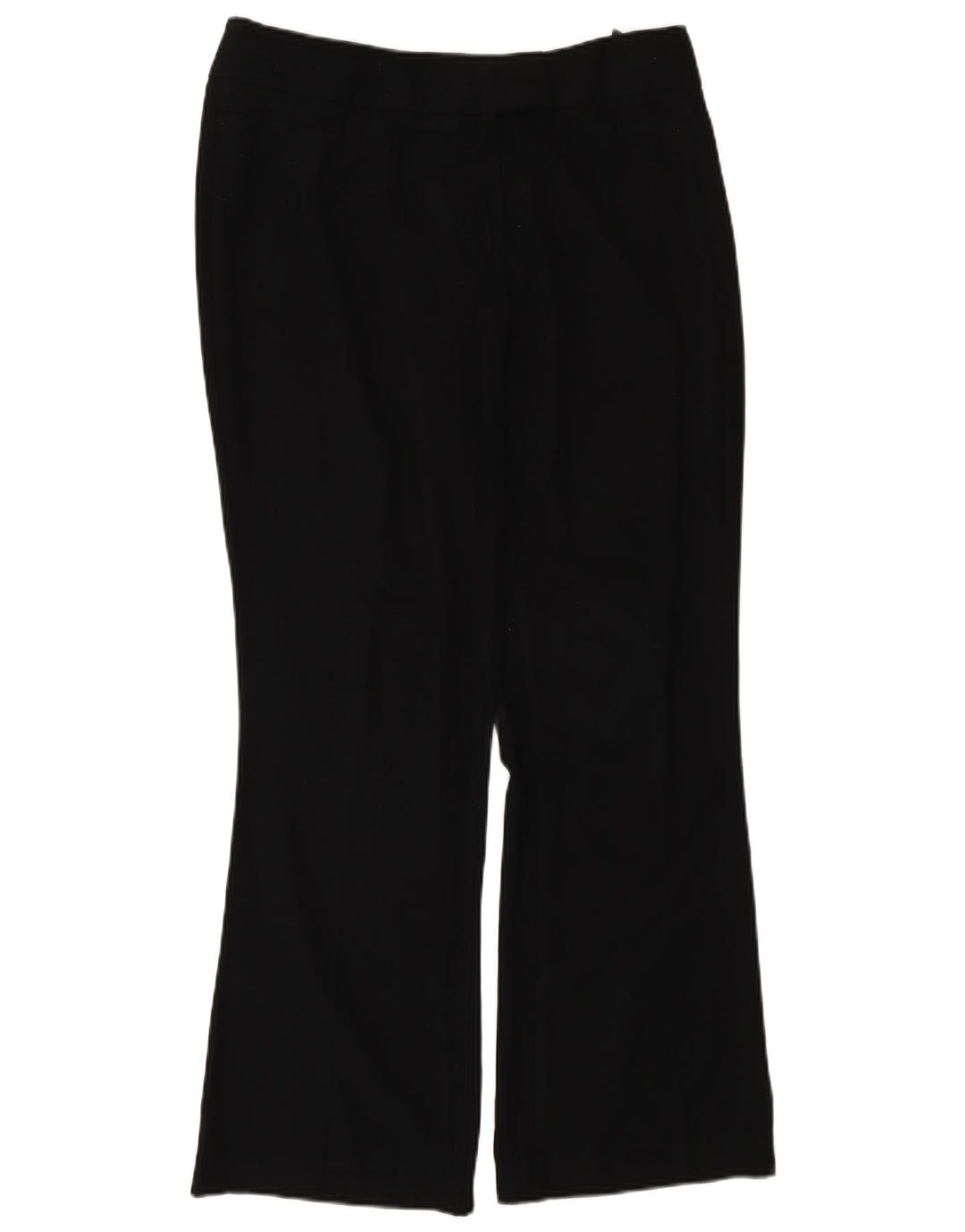 Marks & Spencer Dame Bootcut Casual Bukser UK 12 Medium W30 L29 Black