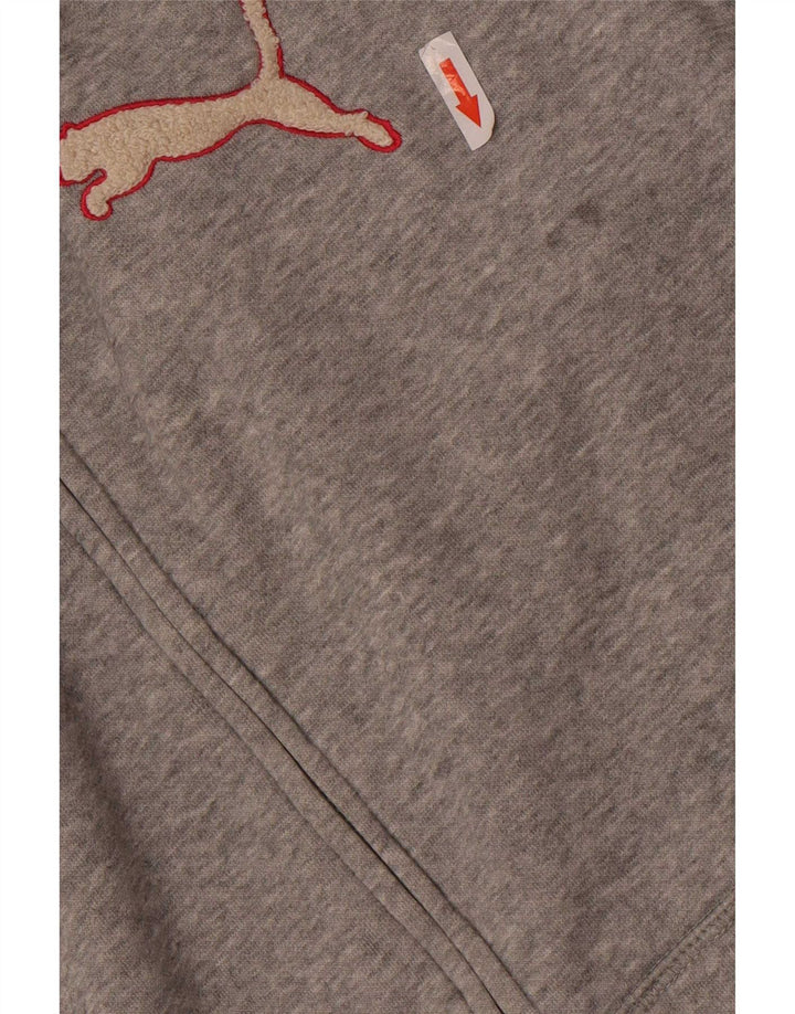 Puma Dame Hættetrøje Sweater UK 16 Stor Grå