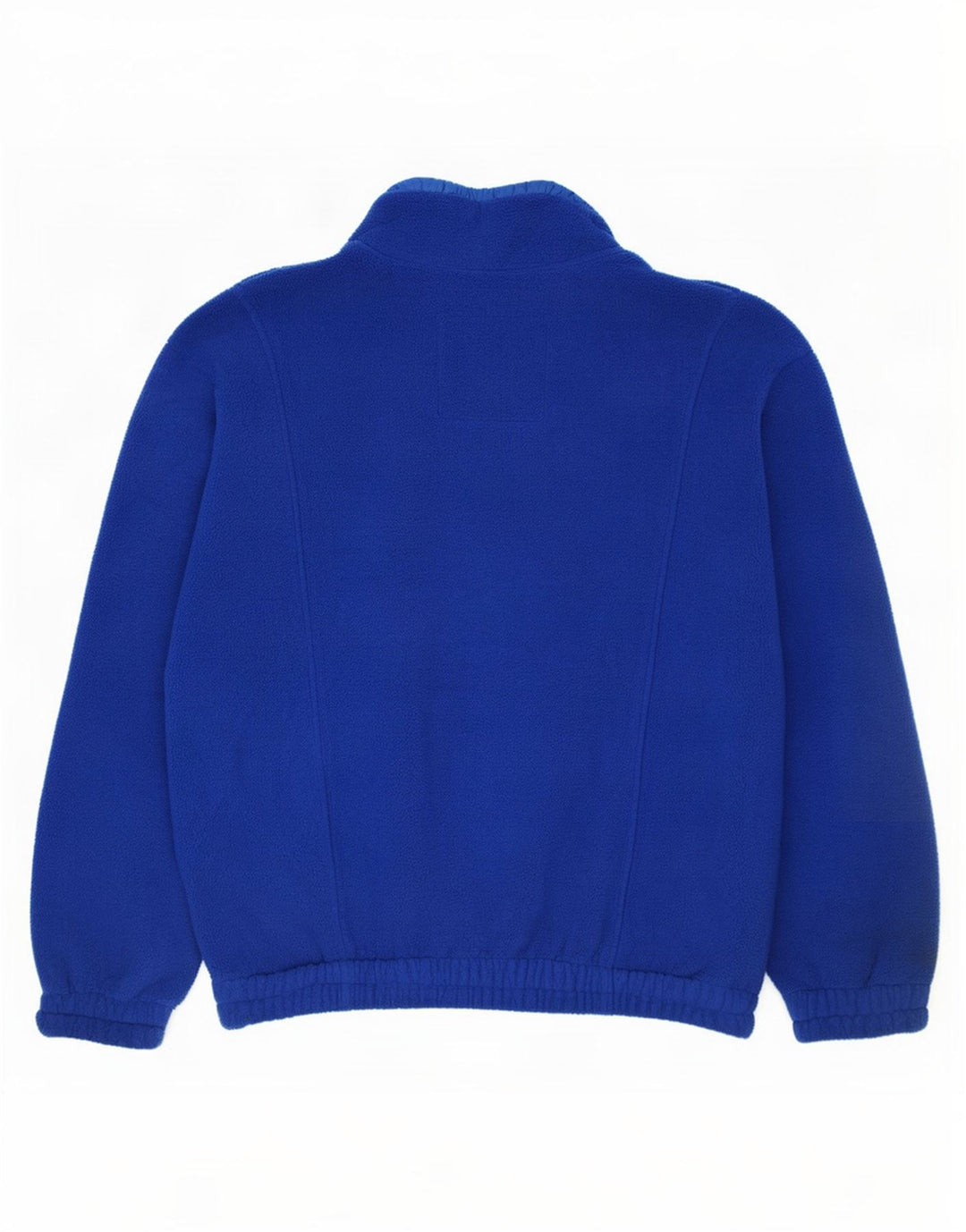 Vintage Herre Grafisk Anorak Fleece Jumper XL Blå
