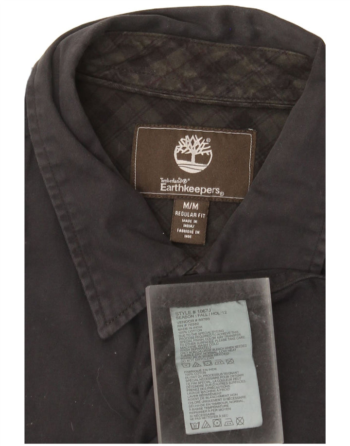 Timberland Mens Earthkeepers Regular Fit skjorte Medium Sort Bomuld