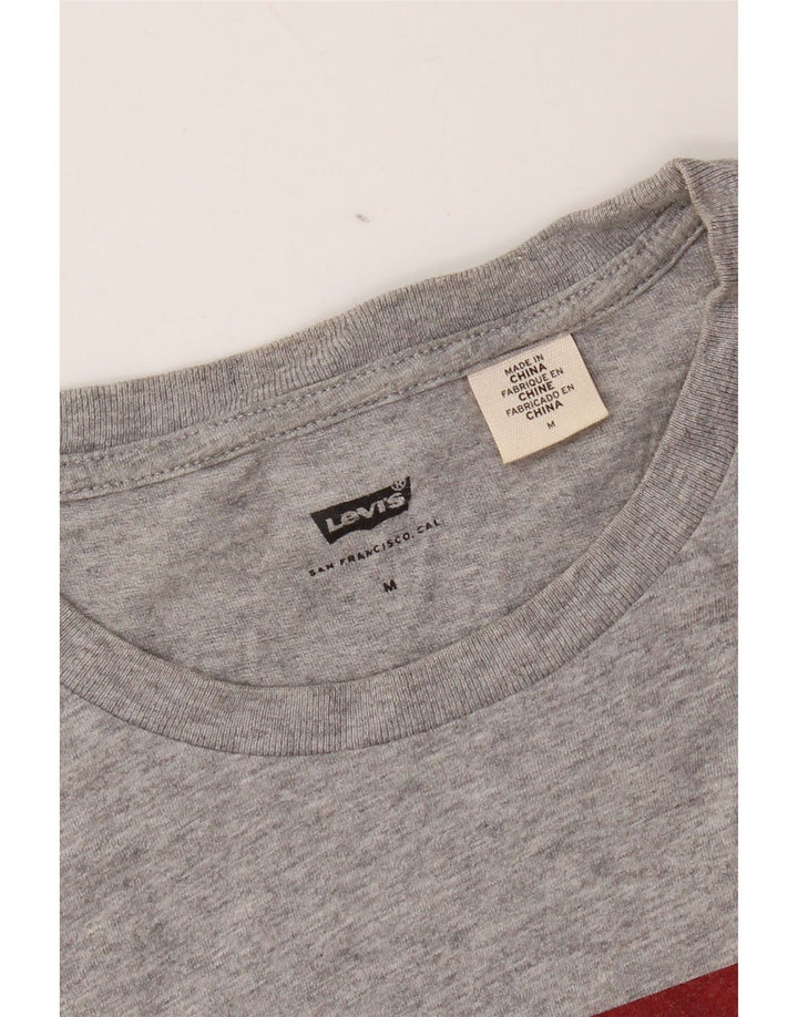 Levi's Herre grafisk T-shirt top mellemgrå