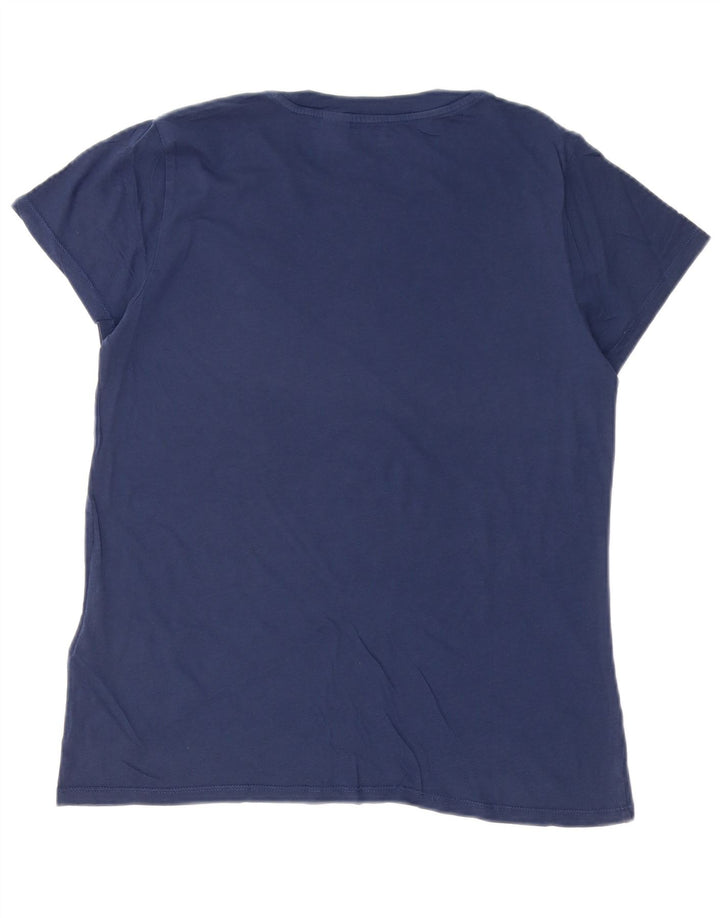 Levi's Herre grafisk T-shirt Top Medium Navyblå Bomuld